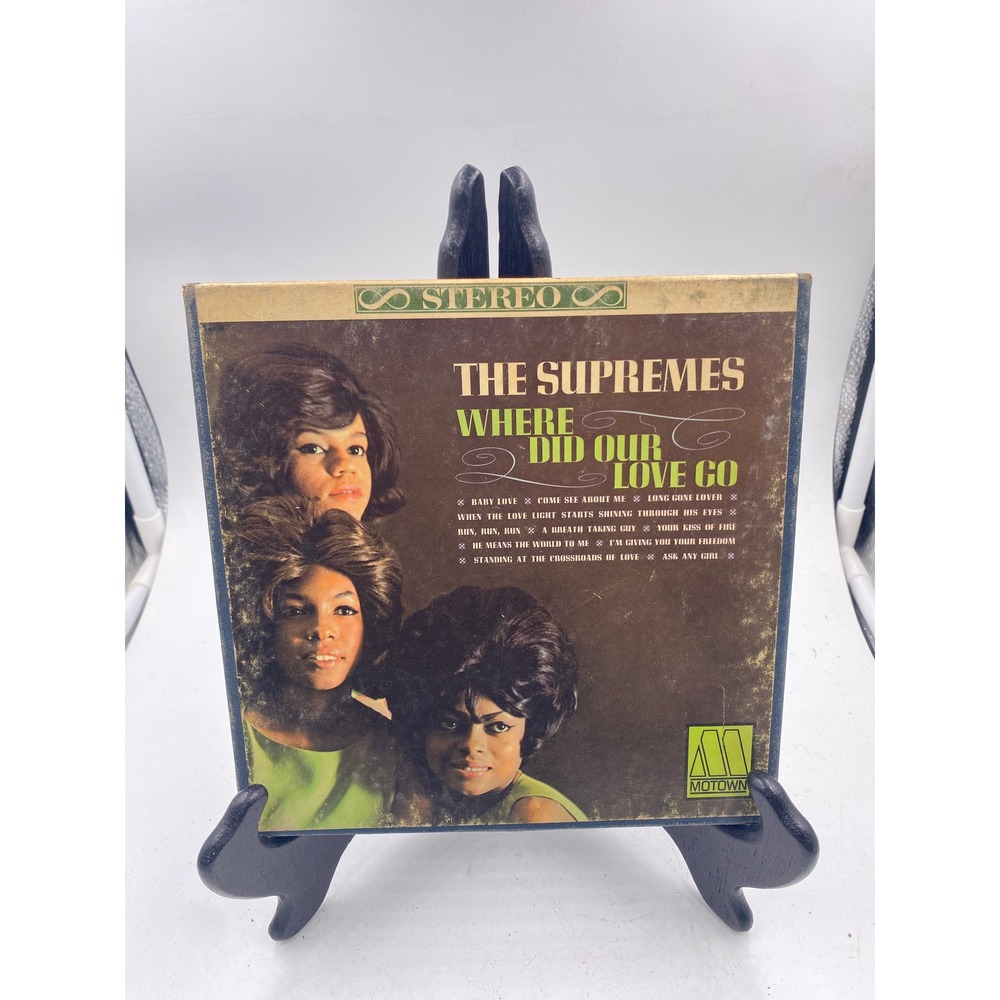 The Supremes Where Did Our Love Go Reel to Reel Tape 4 Track 7" Motown Fair